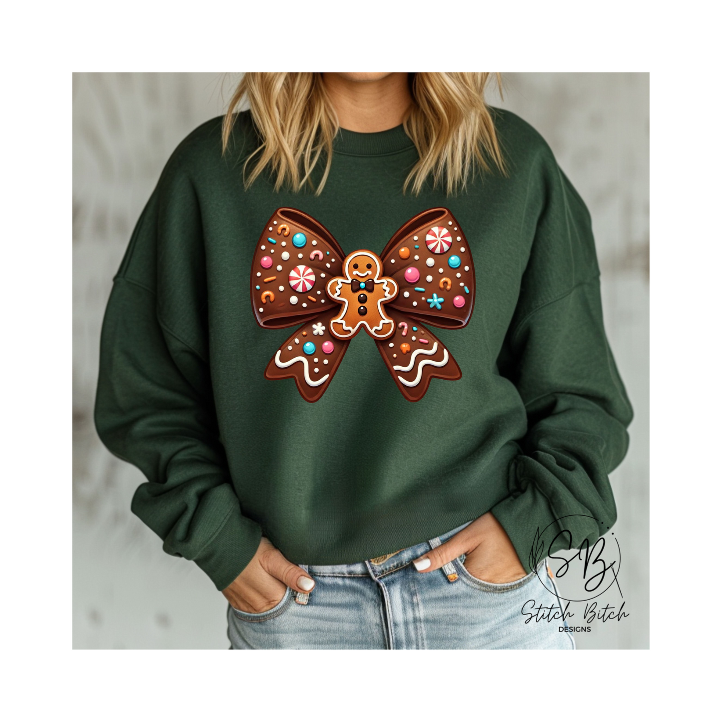 Gingerbread Coquette Bow