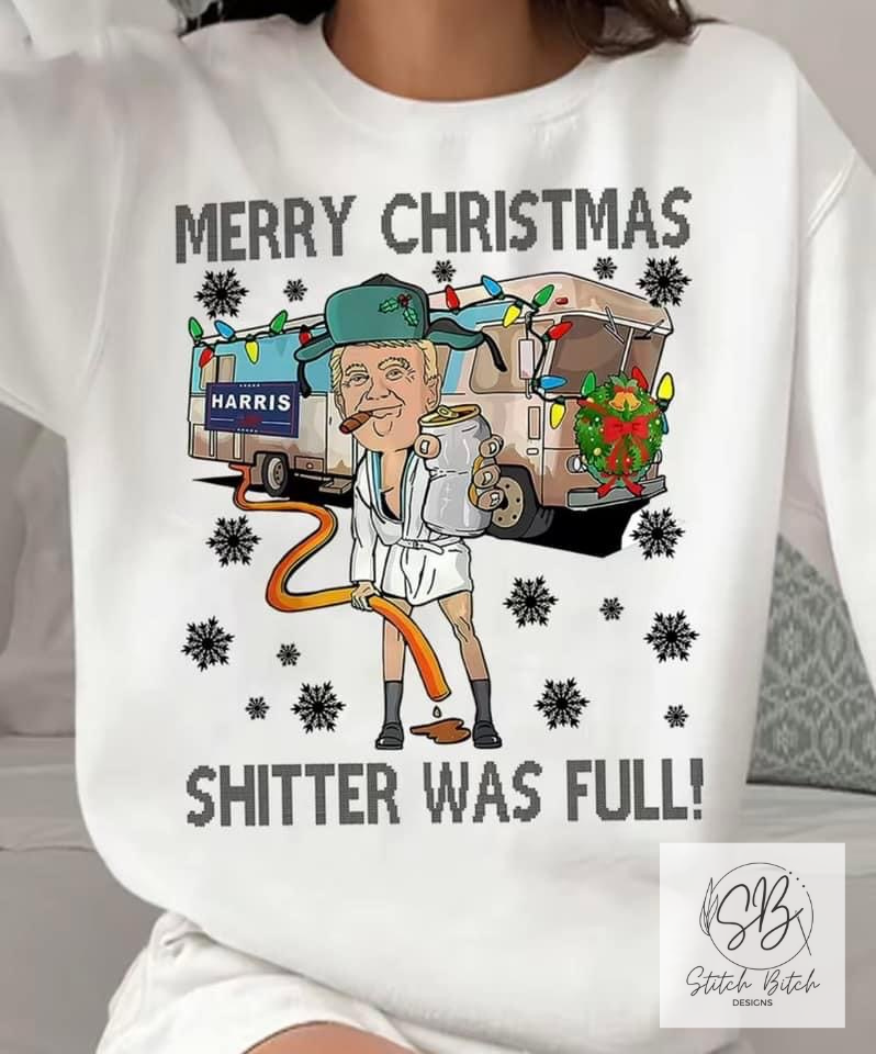 Merry Christmas! Shitter was Full!